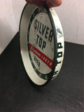 Vintage Silver Top Premium lager beer serving tray Duquesne Brewing Pittsburgh