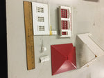 Vtg Plasticville fire house kit FH-4 Bachmann train set accessary original box