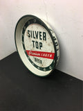 Vintage Silver Top Premium lager beer serving tray Duquesne Brewing Pittsburgh