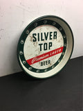Vintage Silver Top Premium lager beer serving tray Duquesne Brewing Pittsburgh