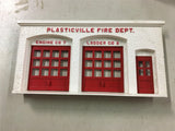 Vtg Plasticville fire house kit FH-4 Bachmann train set accessary original box
