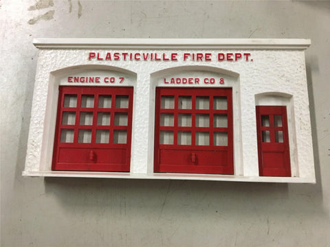 Fire outlet house kit train set plasticville