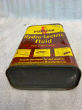 Vintage Dura Puritan Hydro-Lectirc Auto retractab Tin Advertising Gas Oil Petrol
