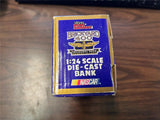 VTG 1990s Racing Champions Brickyard 400 1/24 Diecast car bank NIB