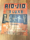 Vtg J-R Clark Company RID-JID Deluxe Wooden Metal Folding Ironing Board