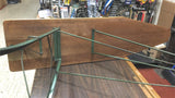 Vtg J-R Clark Company RID-JID Deluxe Wooden Metal Folding Ironing Board