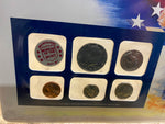 1972 Coin Set Mint Proofs Nixon Mark Spitz Mao Munich Olympics Display Lot colle