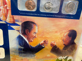 1972 Coin Set Mint Proofs Nixon Mark Spitz Mao Munich Olympics Display Lot colle
