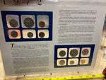 1972 Coin Set Mint Proofs Nixon Mark Spitz Mao Munich Olympics Display Lot colle