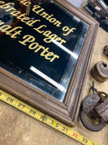 Michael Sheas Black Tan Beer Sign Man Cave Tavern Porter Lager Bar Room Framed
