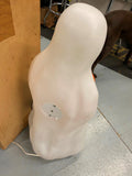 Vtg Empire Halloween Blow Mold 34" Ghost Pumpkin Black cat Box!