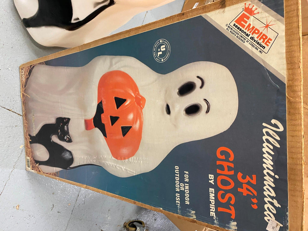 Empire Blowmold 34” deals Halloween Ghost/Pumpkin