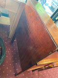 Antique Kids Child Roll top Desk Chair Vintage Wood Dolls Display Office Nice!