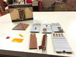 Vtg Plasticville USA switch tower kit SW-2 train set accessary Bachman org box