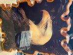 1 of 7 Bald Eagle Picture Wood Back 22x17 Harley Wildlife    was on the wall of