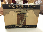 Vtg Plasticville USA switch tower kit SW-2 train set accessary Bachman org box