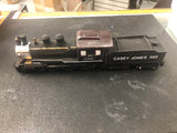 Vtg Empty Ezra Brooks Casey Jones Locomotive Steam Train Collector 1980 Decanter
