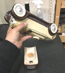 Vtg Michters Fleetwood Packard 1979 Empty Decanter Pot Still Sour Mash Whiskey