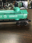 Vtg Lionel Lines O Scale CSOX 6465 Citie Service Green 2 dome Tank Car Train toy