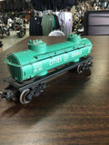Vtg Lionel Lines O Scale CSOX 6465 Citie Service Green 2 dome Tank Car Train toy