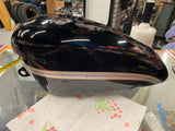 100th anniversary Gas Tank Black Harley Sportster 2003 3.3 Peanut Nice!