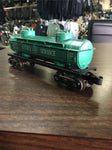 Vtg Lionel Lines O Scale CSOX 6465 Citie Service Green 2 dome Tank Car Train toy
