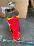 Simoniz Body Sheen Tin Metal can Vtg Adverting Nice graphics Auto Gas Oil Polish