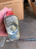 Simoniz Body Sheen Tin Metal can Vtg Adverting Nice graphics Auto Gas Oil Polish