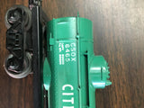 Vtg Lionel Lines O Scale CSOX 6465 Citie Service Green 2 dome Tank Car Train toy