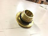 Solid BRASS GAS CAPS HARLEY Softail Shovelhead Chopper Screw in Fatboy Heritage