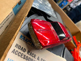 Eldon Slot Car Set 1/32 Red Blue Chrome Camaro Mustang Fastback California Custo