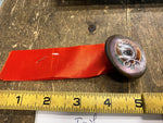 Vtg Glass IOOF Button Badge Emblem Fraternal Independent order Antique Decor!