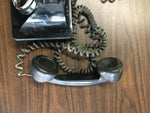 1940's BAKELITE ART DECO NORTH ELECTRIC GALION OHIO TELEPHONE ROTARY DIAL BLACK