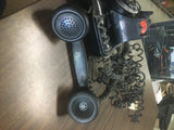 1940's BAKELITE ART DECO NORTH ELECTRIC GALION OHIO TELEPHONE ROTARY DIAL BLACK