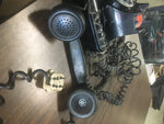1940's BAKELITE ART DECO NORTH ELECTRIC GALION OHIO TELEPHONE ROTARY DIAL BLACK
