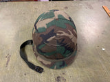 VTG original 1969 Vietnam War M1 Helmet ERDL camoflauge made by Motor Wheel