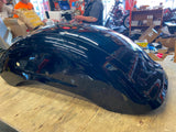 Vivid Black Silver Pin Rear Fender Harley FATBOY 11.5" Wide FLFB Nice!