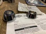 Front Chrome Tapered Axle Wheel Spacers Harley Dyna Wide Glide Fat Bob 2008^ OEM