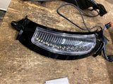 LED Headlight Bezel Harley Road Glide Shark nose Faring Lights Turn Signal FLTR