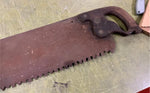 VTG antique Warrant Superior two man Crosscut Logging Saw Log Cabin Decoration