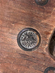 VTG antique Warranted Superior two man Crosscut Logging Saw Log Cabin Deco 47"