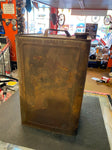 Vtg 5 Gallon Atlantic Motor Oil Can 1930's Solder Logo Sign Service station Gara