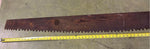 VTG antique 2 man crosscut logging saw, missing handle Warranted Superior? 67"