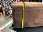 Vtg 5 Gallon Atlantic Motor Oil Can 1930's Solder Logo Sign Service station Gara