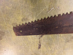 VTG antique Warranted Superior 2 man crosscut logging saw 47 inches