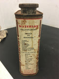 Vintage Waterlox Transparent Sealer and Finish Oil The Key Protection Can  1 Qt