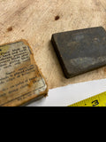 Vtg Shaving Hone Stone Box Straight Razor Goodrich Antique Berg & Nathan