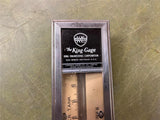 VTG King-Gage Hand pump operate Gas Fuel Oil tank Service Station Bubbler gauge