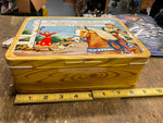 Vtg 1953 Minty Roy Rogers Dale Evans Double R Bar Ranch Lunchbox Thermos NOS!