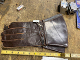 NOS WW2 Aviator Gloves Pilot Airplane Tank England RAF Royal Air Force Spitfire!
